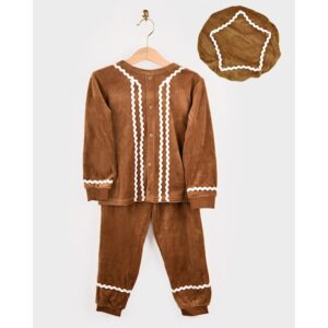 Pepparkaksdräkt 134-140 cl 3 delar Den goda fen